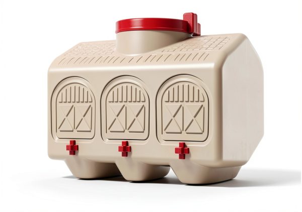 OverEZ Chicken Waterer 12 Gallon Durable Drip Free System-7