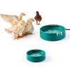 GHWMYD Heated Poultry Waterer 3.7L Winterproof Farmyard-1