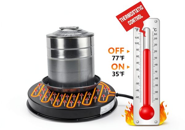 ZOHOKO Poultry Water Heater Thermostatic Control Stainless-2