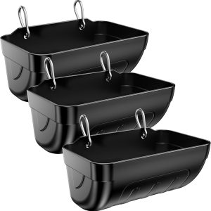Tiflev Chicken Feeder Waterer Large Capacity Mess Free-0