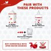 RentACoop Heated Strap Poultry Waterer Frost Free Winter-2