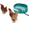 GHWMYD Heated Poultry Waterer 3.7L Winterproof Farmyard-6