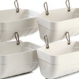 Tiflev Goat Feeder Hanging Large Capacity Mess Free Design-0