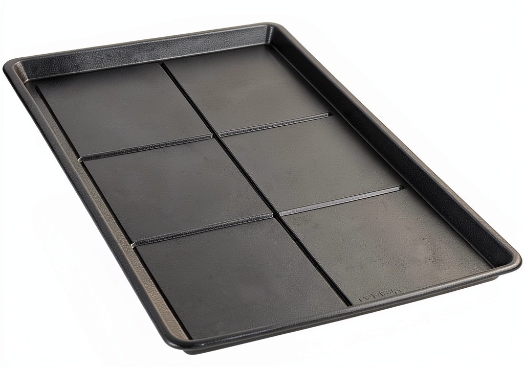 Installing ProSelect Replacement Floor Tray Durable Plastic Pet Crate on a wooden desk