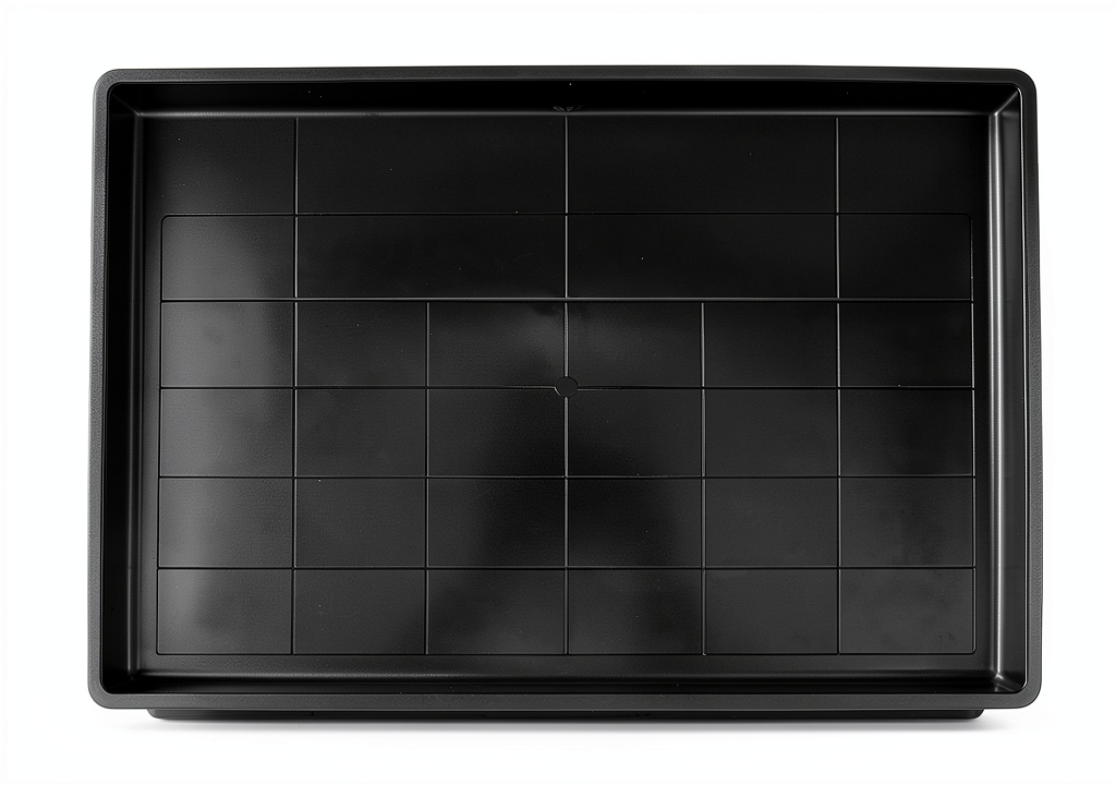 ORFOFE dog crate pan installed in a metal pet enclosure