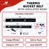 RentACoop Heated Strap Poultry Waterer Frost Free Winter-6