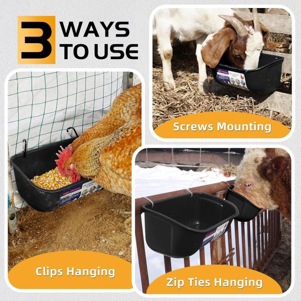 Goovilla Hanging Poultry Feeder BPA Free No Spill Design-2