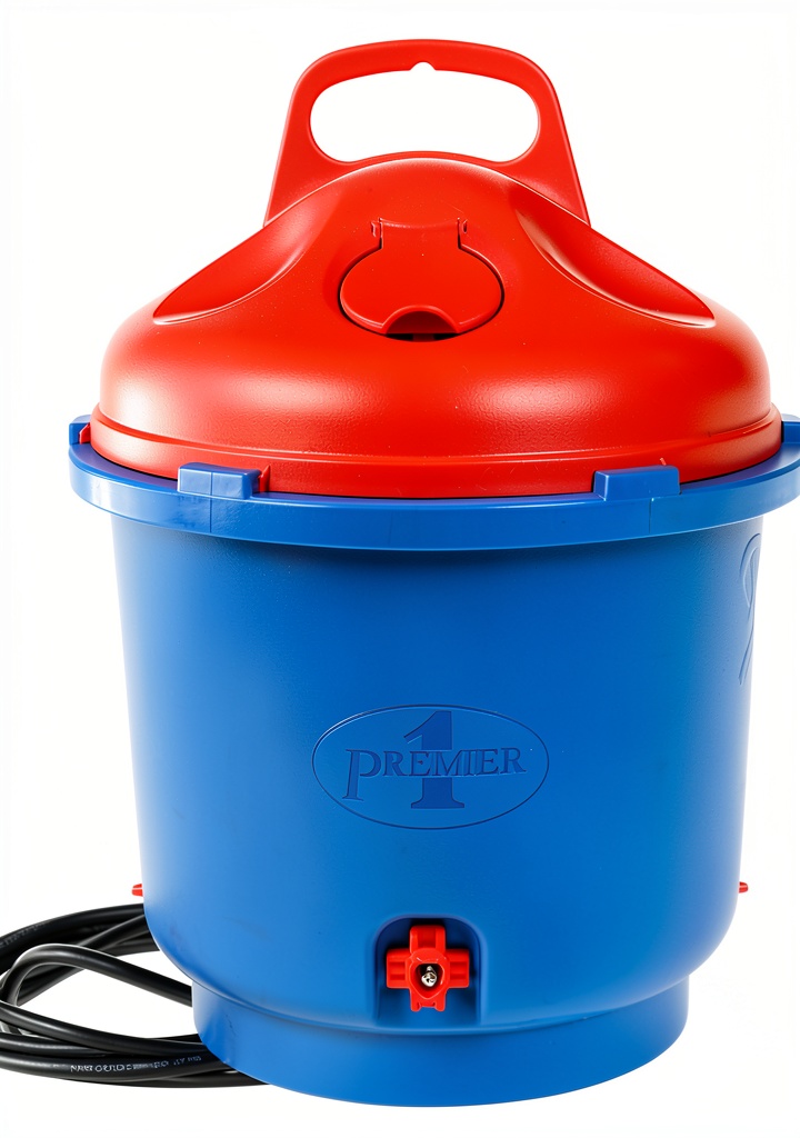 Premier 1 Supplies heated poultry waterer in a coop setting