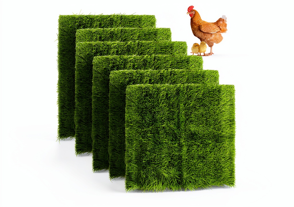 Installing Generic Chicken Nesting Pads Reusable Egg Protection Coop on a wooden desk