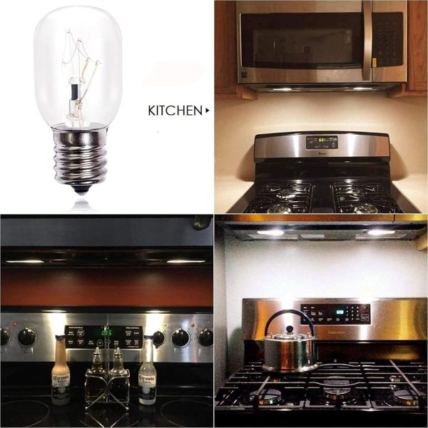 PaeorRorL E17 Bulb 40W Dimmable Microwave Oven Light-5