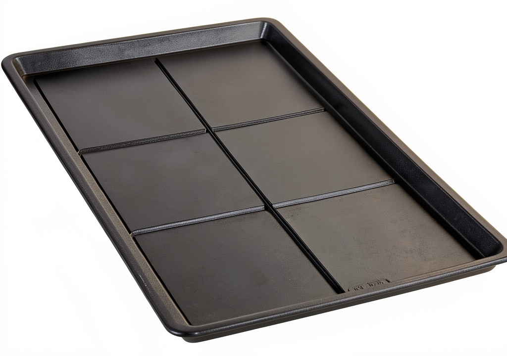 Installing ProSelect Replacement Floor Trays Durable Plastic Pet Crate on a wooden desk