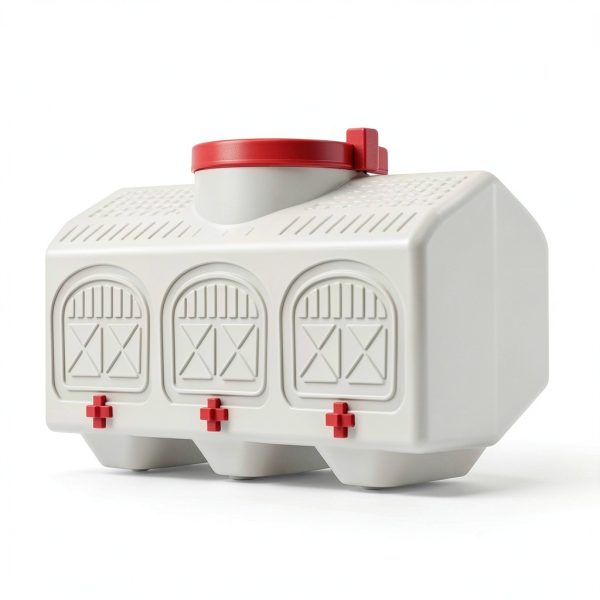 OverEZ Chicken Waterer 12 Gallon Durable Drip Free System-1
