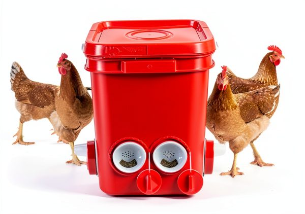 Longpo Chicken Feeder Port Kit Automatic Poultry Feeding-1