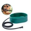 GHWMYD Heated Poultry Waterer 3.7L Winterproof Farmyard-4
