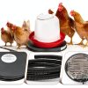 ZOHOKO Poultry Water Heater Thermostatic Control Stainless-3