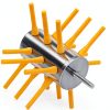 YardYield Chicken Plucker Rubber Fingers Stainless Steel-1