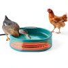 GHWMYD Heated Poultry Waterer 3.7L Winterproof Farmyard-2