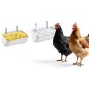Tiflev Goat Feeder Hanging Large Capacity Mess Free Design-3