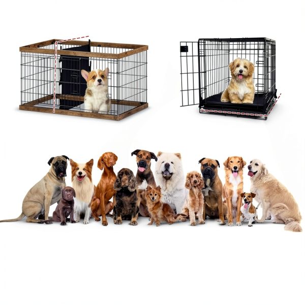 Dog Crate Divider YeeBeny Foldable Oxford Design-5