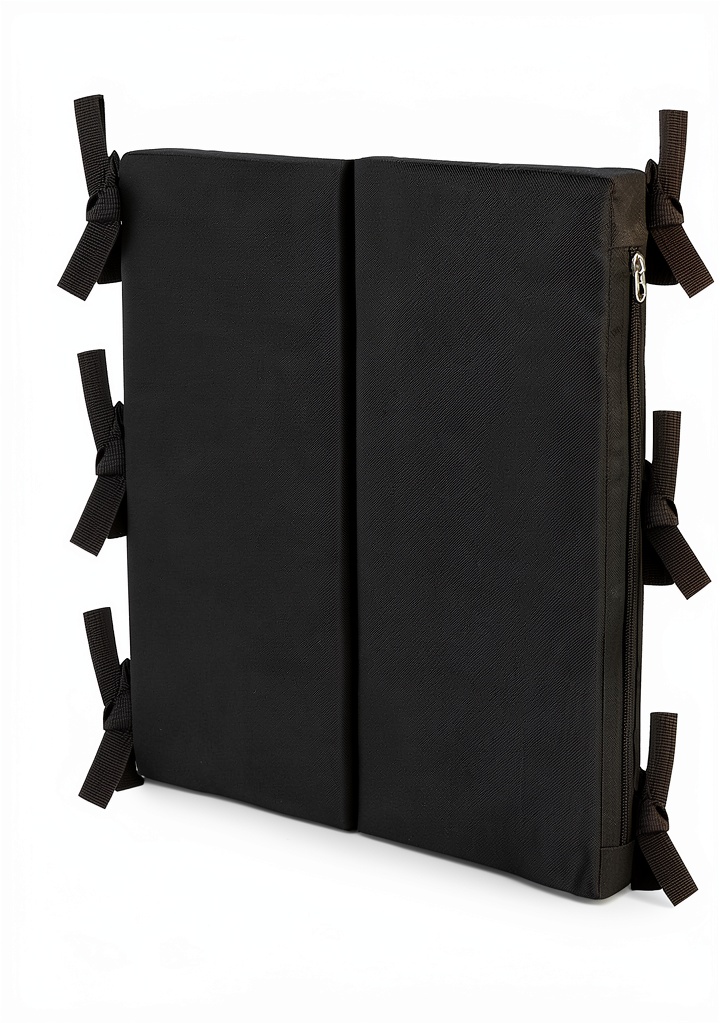 Installing Dog Crate Divider YeeBeny Foldable Oxford Design on a wooden desk