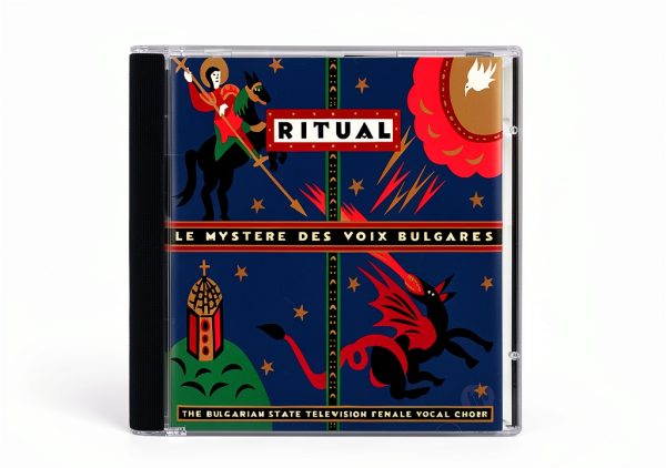 Bulgarian Music CD by Nonesuch Featuring Authentic Folk Recordings-0