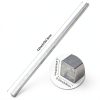 8 Pcs Square Steel Rods Dojomadf Rolled Dark Gray-1