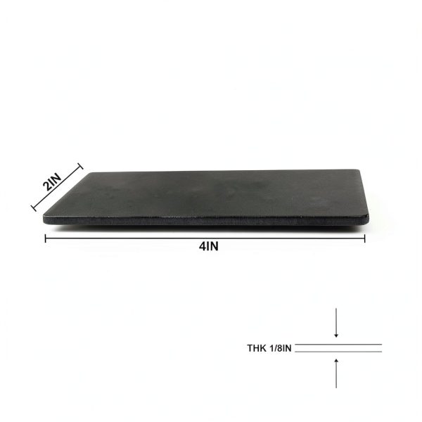 5160 Steel Flat Stock 4x2x1/8 Knife Blanks - SALUINOKI 10 Pack-4