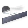 Hicarer 2 Pcs 2 x 1/4 x 12 Inch Steel Flat Bar Metal Stock Hot Rolled Steel Plate Solid Plain Metal Flat Bar Stock-1