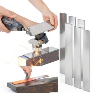 1084 Steel 6 Pack Flat Bars for Knife Making by Amyhill 1/8" x 1-1/2"-0