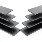 15N20 Steel Flat Stock Bar - 12"x1.5"x0.12" Knife Making Steel Supplies for Knife Blanks, Blacksmithing, Bladesmithing, Forging (8pcs)-0