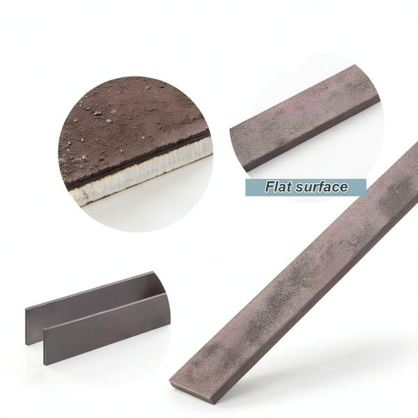 Hicarer 2 Pcs 2 x 1/4 x 12 Inch Steel Flat Bar Metal Stock Hot Rolled Steel Plate Solid Plain Metal Flat Bar Stock-2