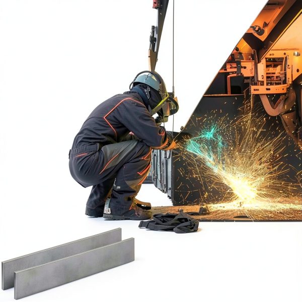 Hicarer 2 Pcs 2 x 1/4 x 12 Inch Steel Flat Bar Metal Stock Hot Rolled Steel Plate Solid Plain Metal Flat Bar Stock-4