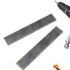 Hicarer 2 Pcs 2 x 1/4 x 12 Inch Steel Flat Bar Metal Stock Hot Rolled Steel Plate Solid Plain Metal Flat Bar Stock-6