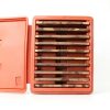 10 Pairs 1/8" x 6" Precision Parallel Steel Set Accuracy 0.0002" Thin Steel, Precision Machinist Tools 1/2 inch to 1-5/8 inch-5